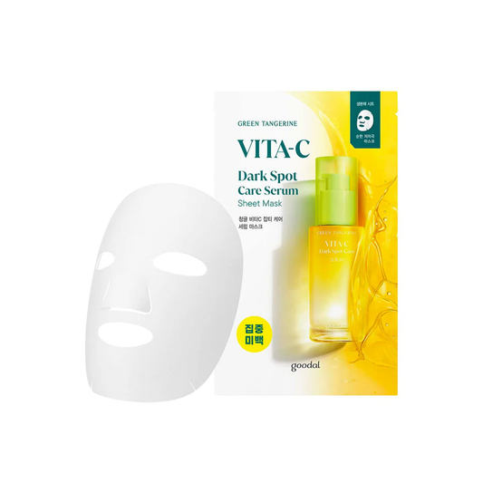 Goodal Green Tangerine Vita C Dark Spot Care Serum Mask Alpha 1pc - Shop K-Beauty in Australia