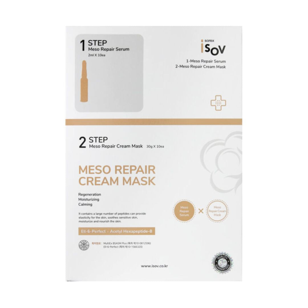 ISOV Meso Repair Cream Mask (2-Step) 2g*30g - Shop K-Beauty in Australia