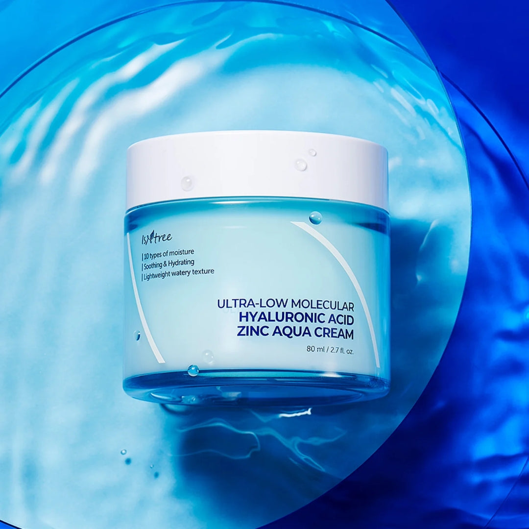 Isntree Ultra-Low Molecular Hyaluronic Acid Zinc Aqua Cream