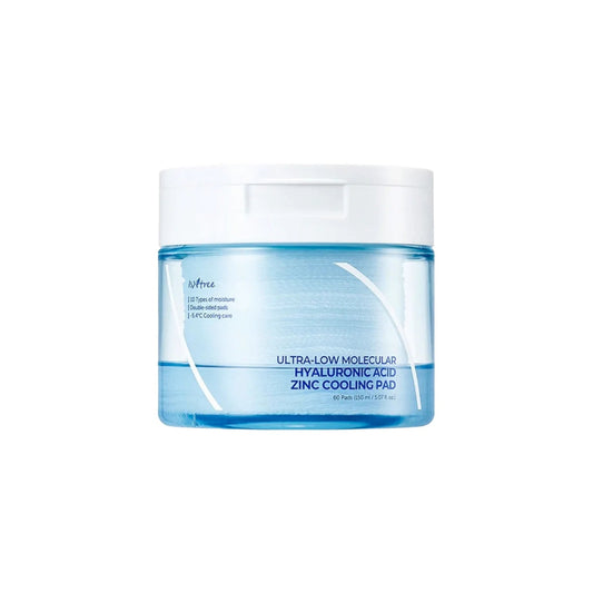 Isntree Ultra-Low Molecular Hyaluronic Acid Zinc Cooling Pad