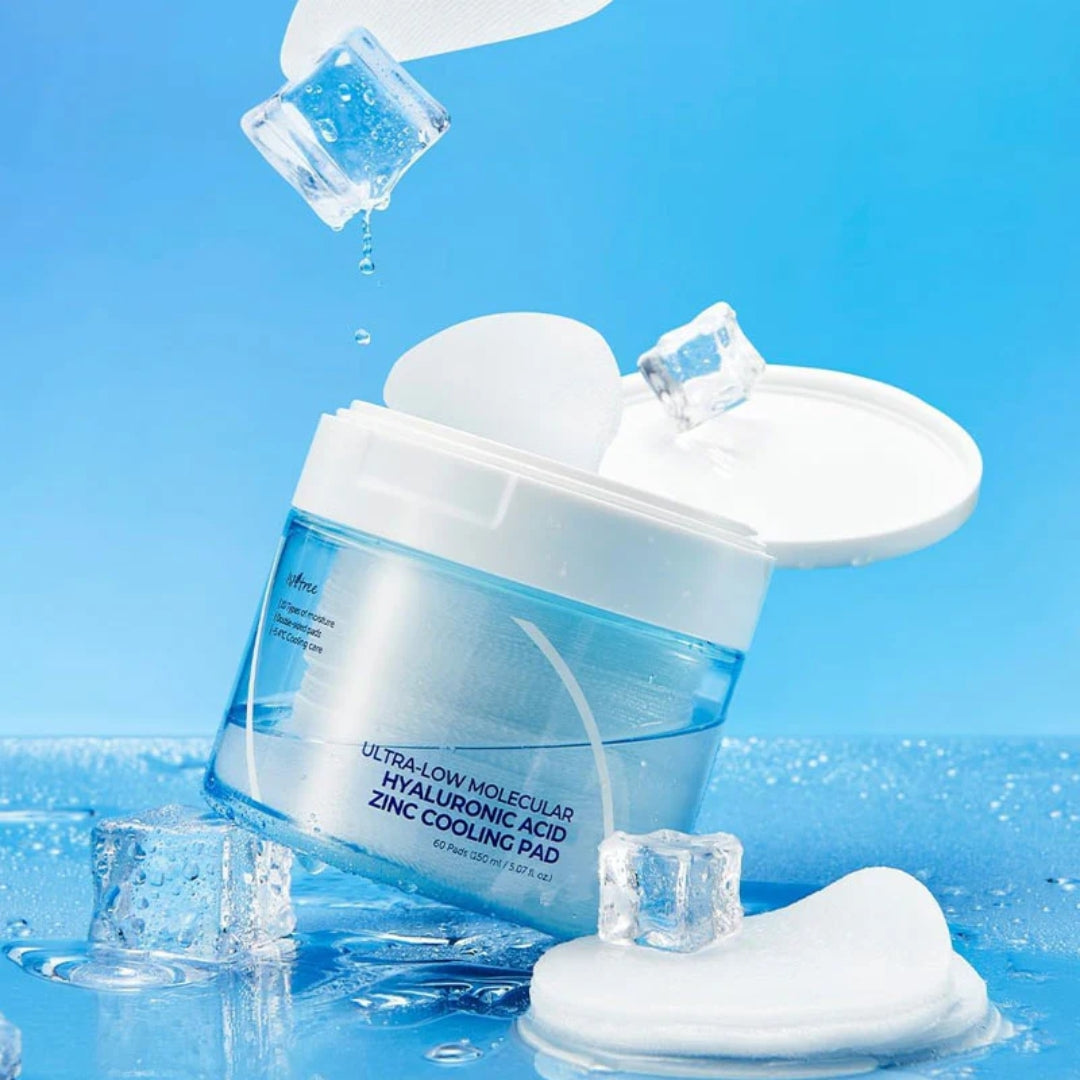Isntree Ultra-Low Molecular Hyaluronic Acid Zinc Cooling Pad