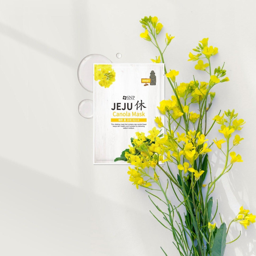 SNP Jeju Canola Mask - La Cosmetique