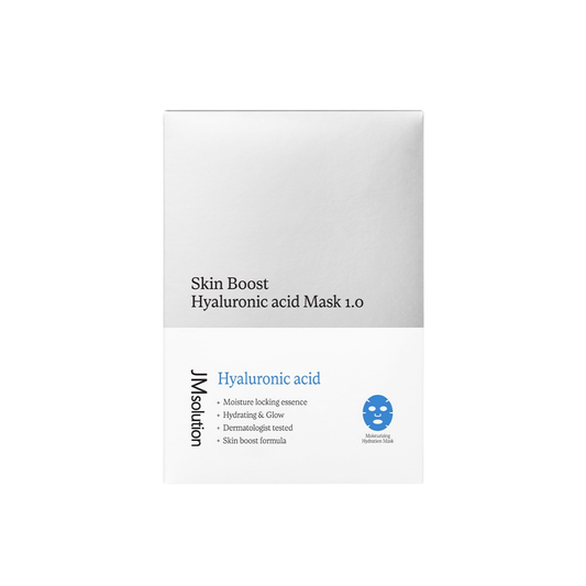 JM Solution Skin Boost Hyaluronic Acid Mask 1.0 30ml * 10 Pieces - Bulk buy at Pharmacoo K-Beauty Wholesale