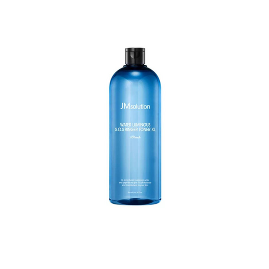 JM Solution Water Luminous S.O.S Ringer Toner XL Black 600ml - Shop K-Beauty in Australia