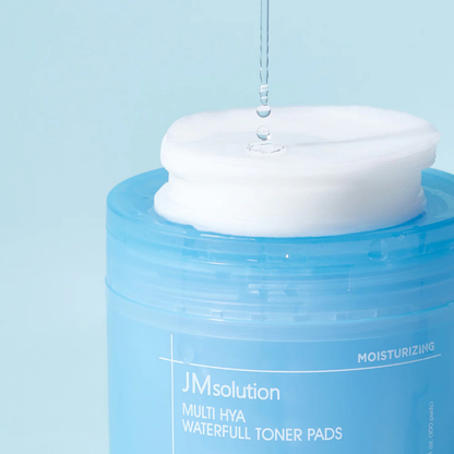 JM Solution Multi Hya Waterfull Toner Pads 100 Pads - Bulk buy at Pharmacoo K-Beauty Wholesale