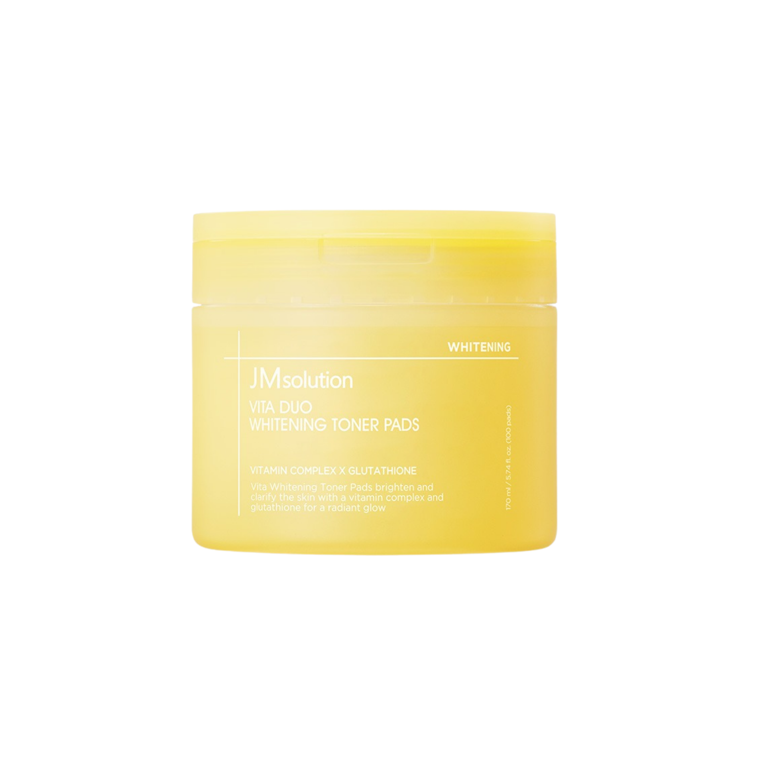 JM Solution Vita Duo Whitening Toner Pads 100 Pads - Bulk buy at Pharmacoo K-Beauty Wholesale