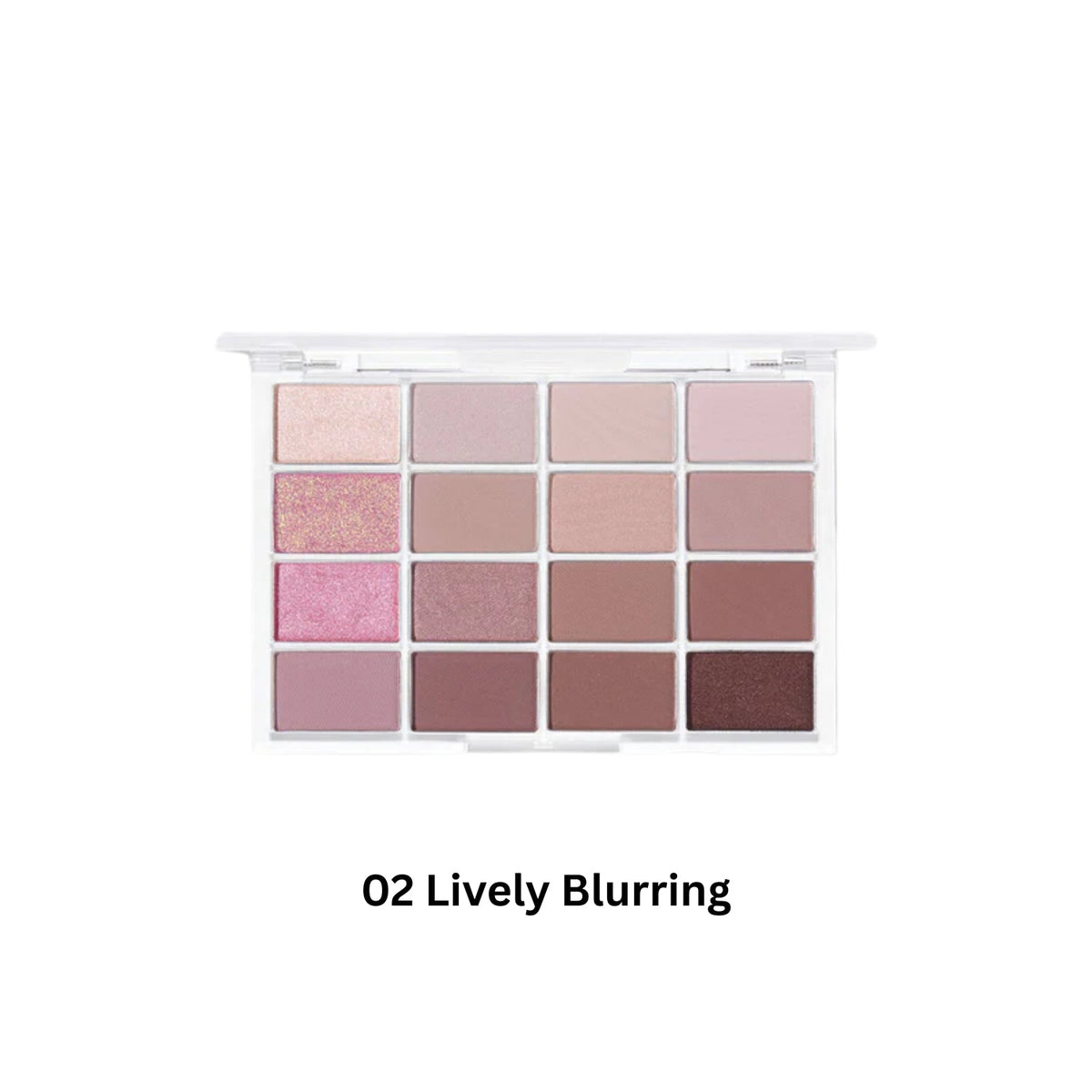 WAKEMAKE Soft Blurring Eye Palette (18 Colours) - Shop K-Beauty in Australia