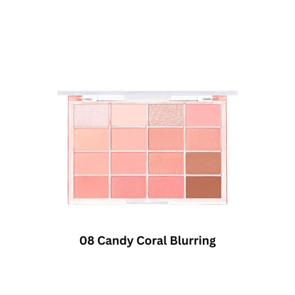 WAKEMAKE Soft Blurring Eye Palette (18 Colours) - Shop K-Beauty in Australia