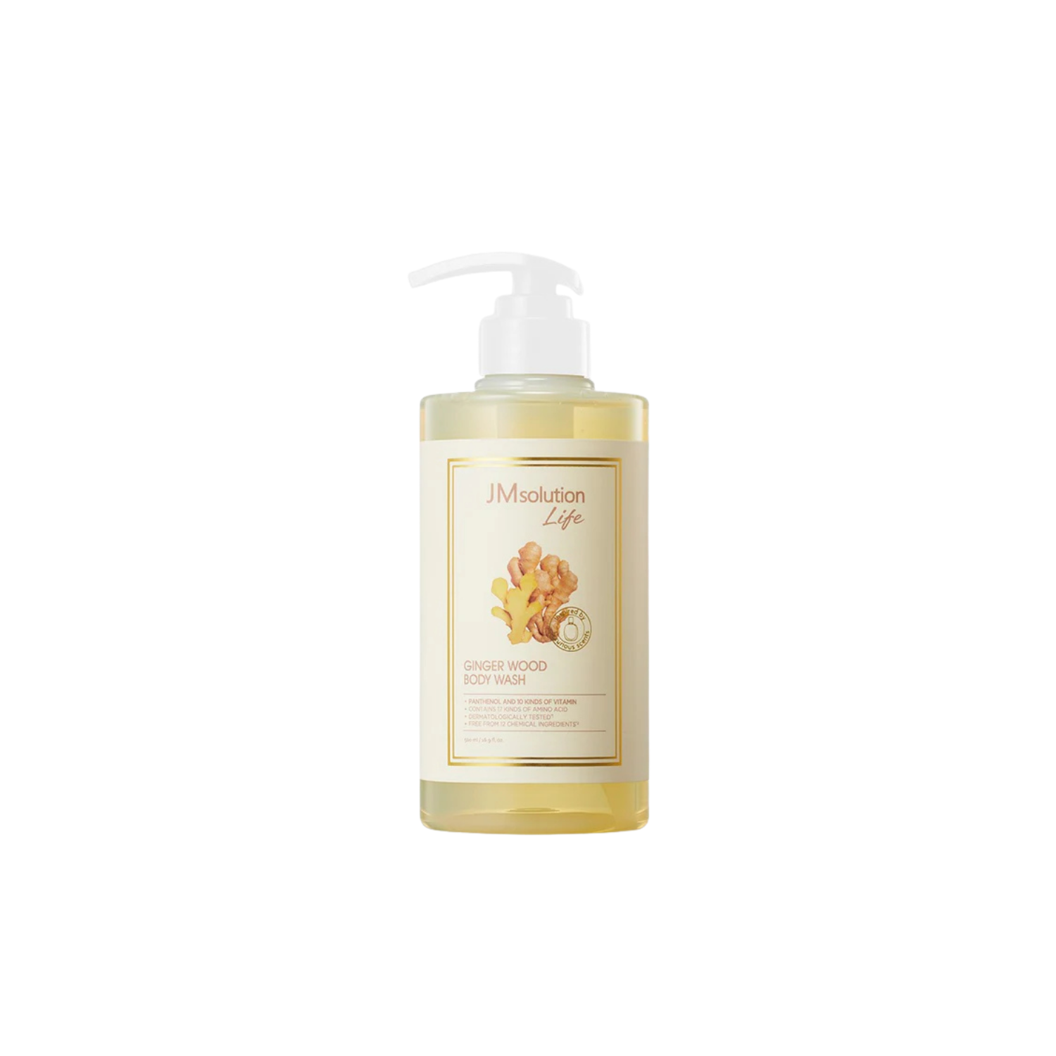 JM Solution Life Ginger Wood Body Wash 500ml - Bulk buy at Pharmacoo K-Beauty Wholesale