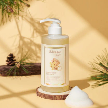 JM Solution Life Ginger Wood Body Wash 500ml - Bulk buy at Pharmacoo K-Beauty Wholesale