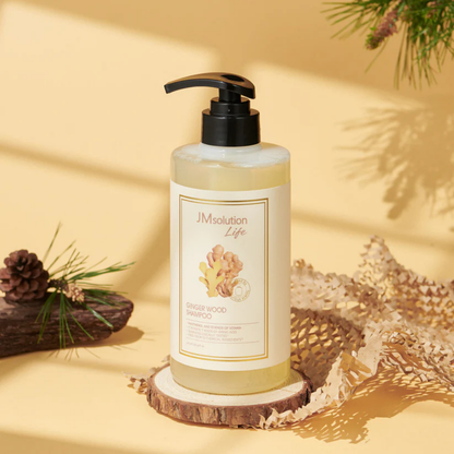 JM Solution Life Ginger Wood Shampoo 500ml - Bulk buy at Pharmacoo K-Beauty Wholesale