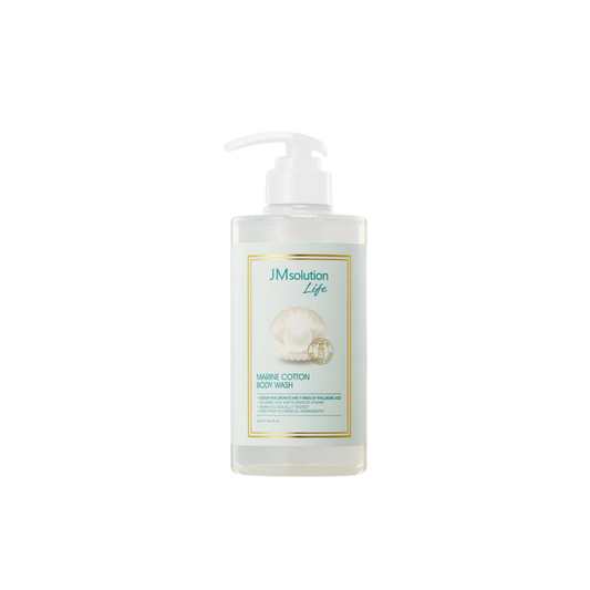 JM Solution Life Marine Cotton Body Wash 500ml - Bulk buy at Pharmacoo K-Beauty Wholesale