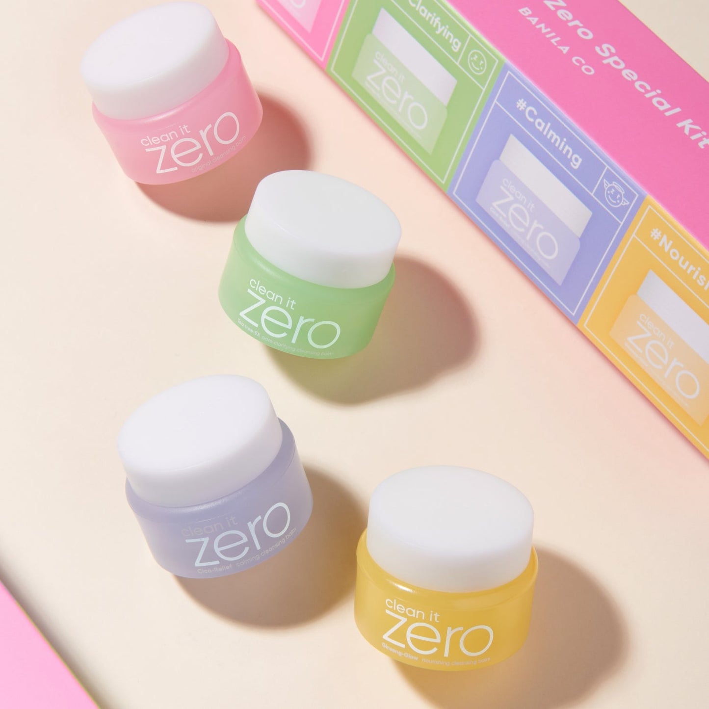 Clean it Zero Cleansing Balm Miniature Set (4 types)