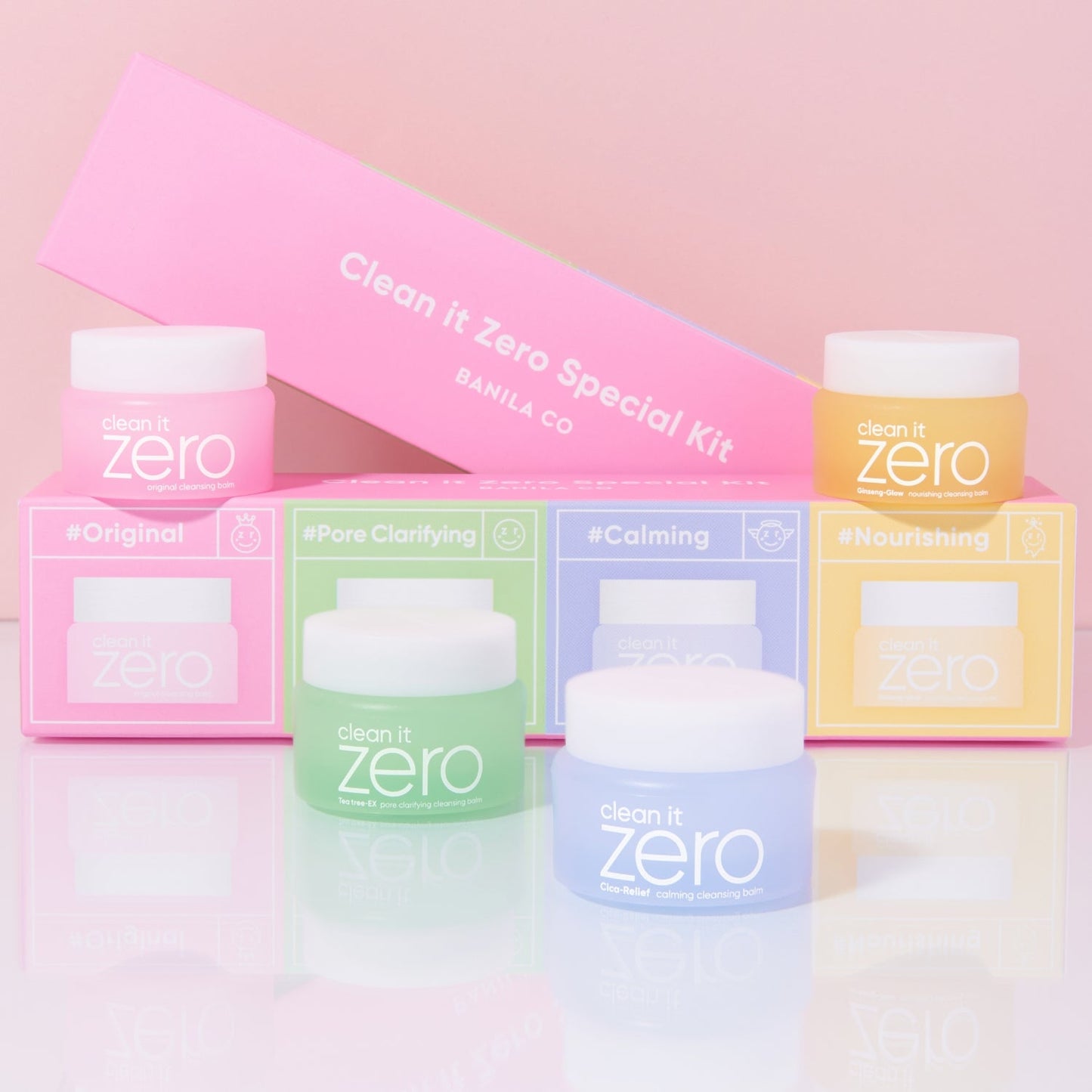Clean it Zero Cleansing Balm Miniature Set (4 types)