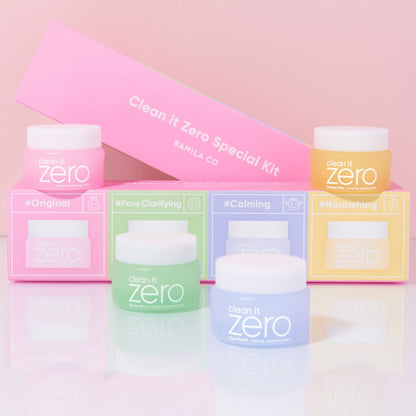 Clean it Zero Cleansing Balm Miniature Set (4 types)