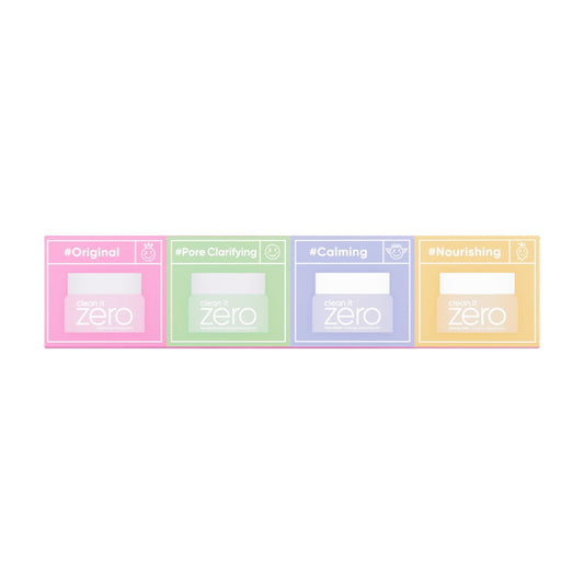 Clean it Zero Cleansing Balm Miniature Set (4 types)