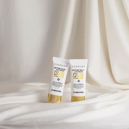 Active Silky Sun Cream 50ml - 10pcs