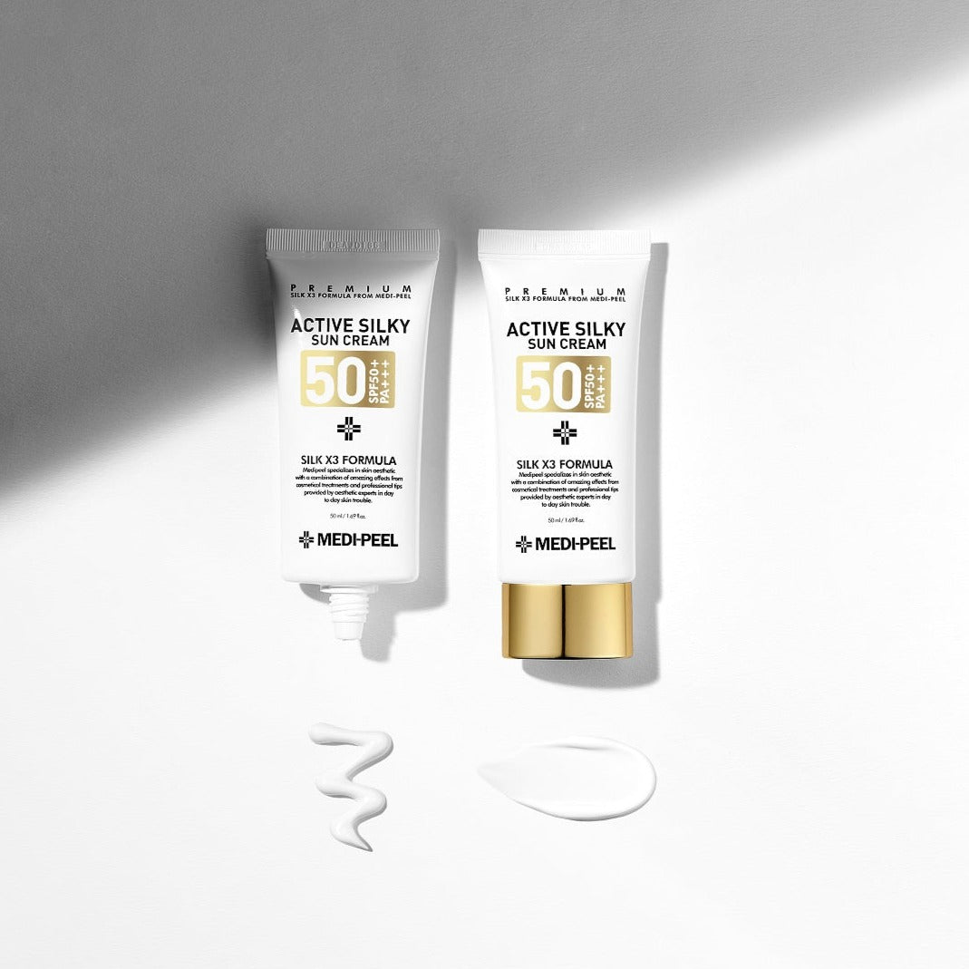 Active Silky Sun Cream 50ml - 10pcs