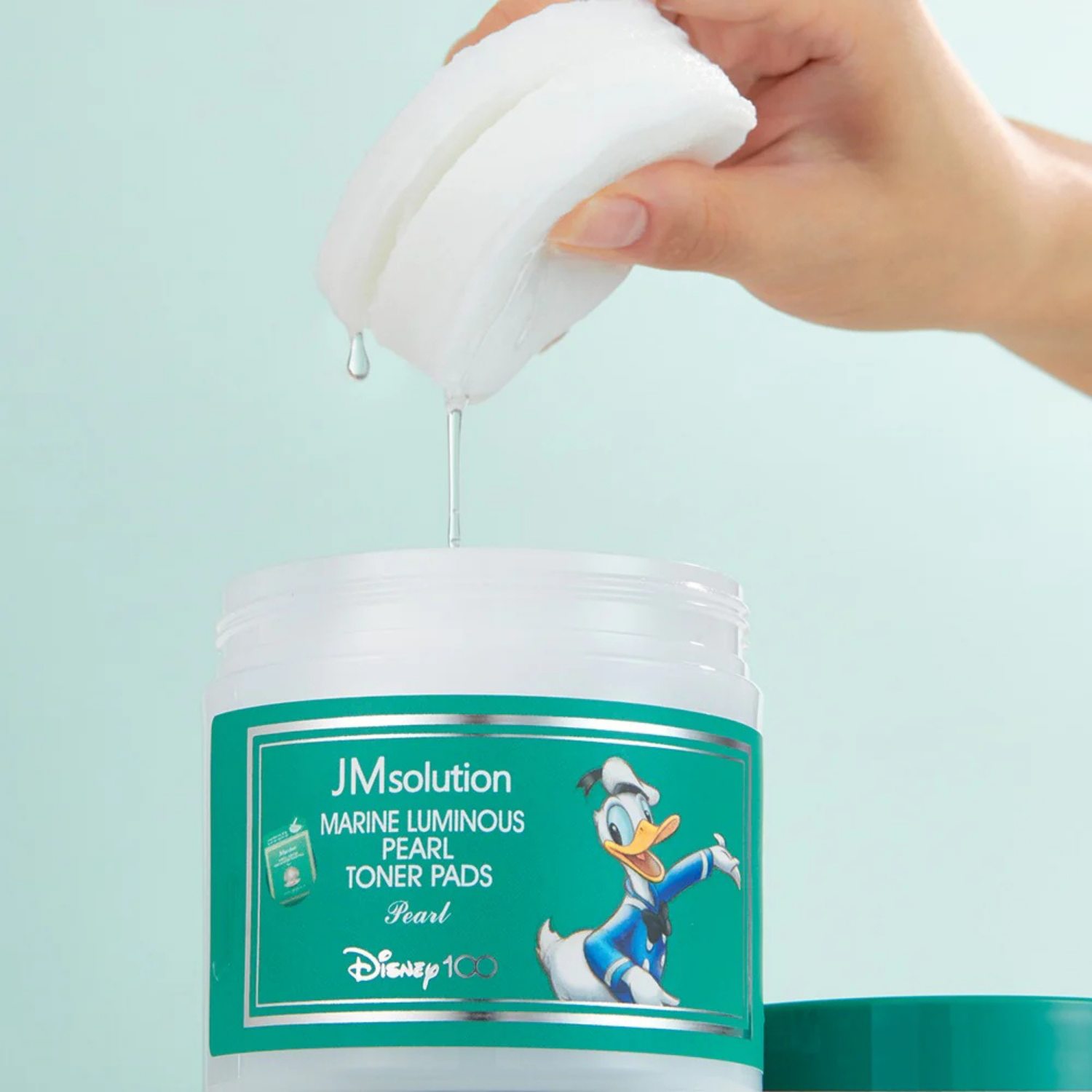 JM Solution Marine Luminous Pearl Toner Pads 70 Pads - Bulk buy at Pharmacoo K-Beauty Wholesale