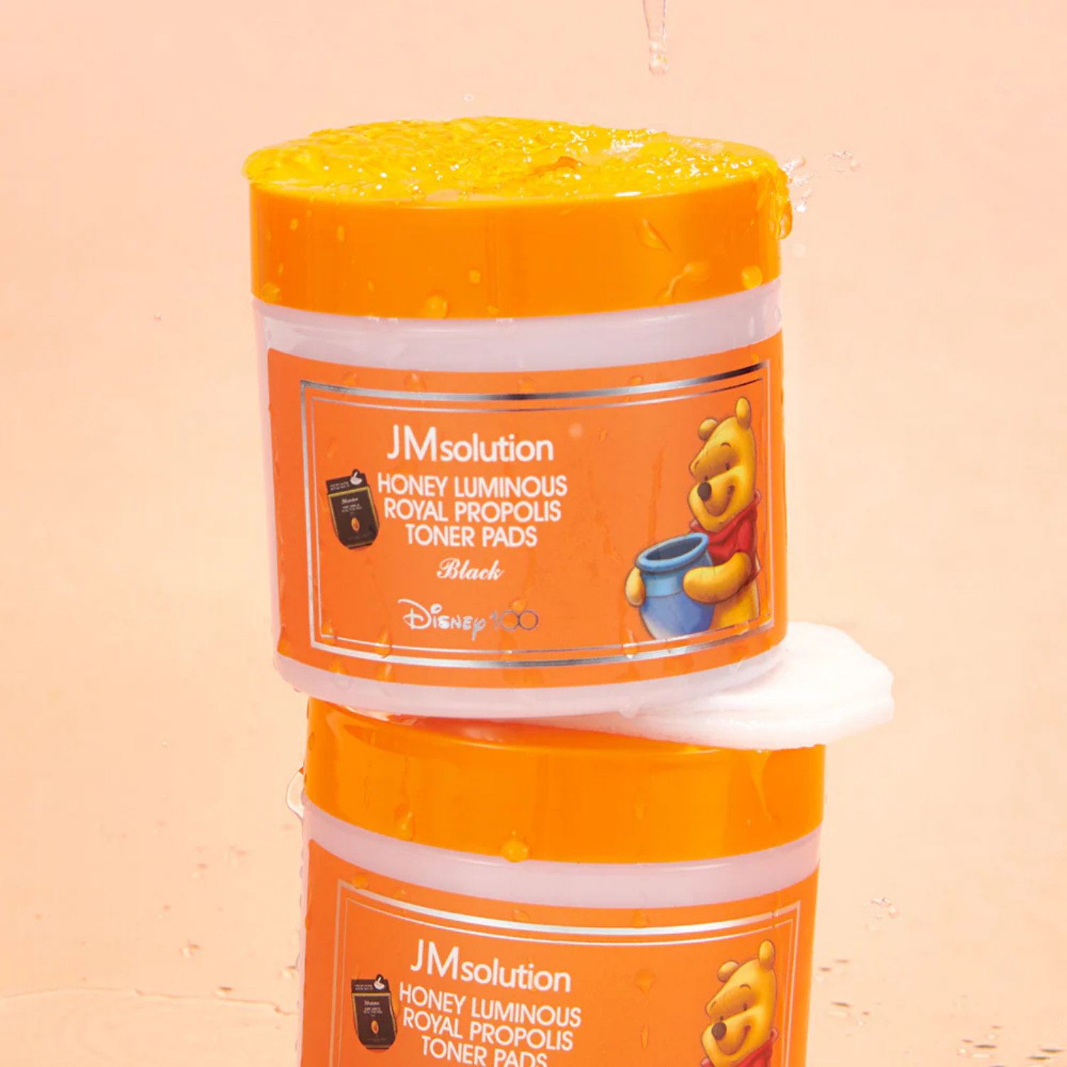 JM Solution Honey Luminous Royal Propolis Toner Pads 70 Pads - Bulk buy at Pharmacoo K-Beauty Wholesale