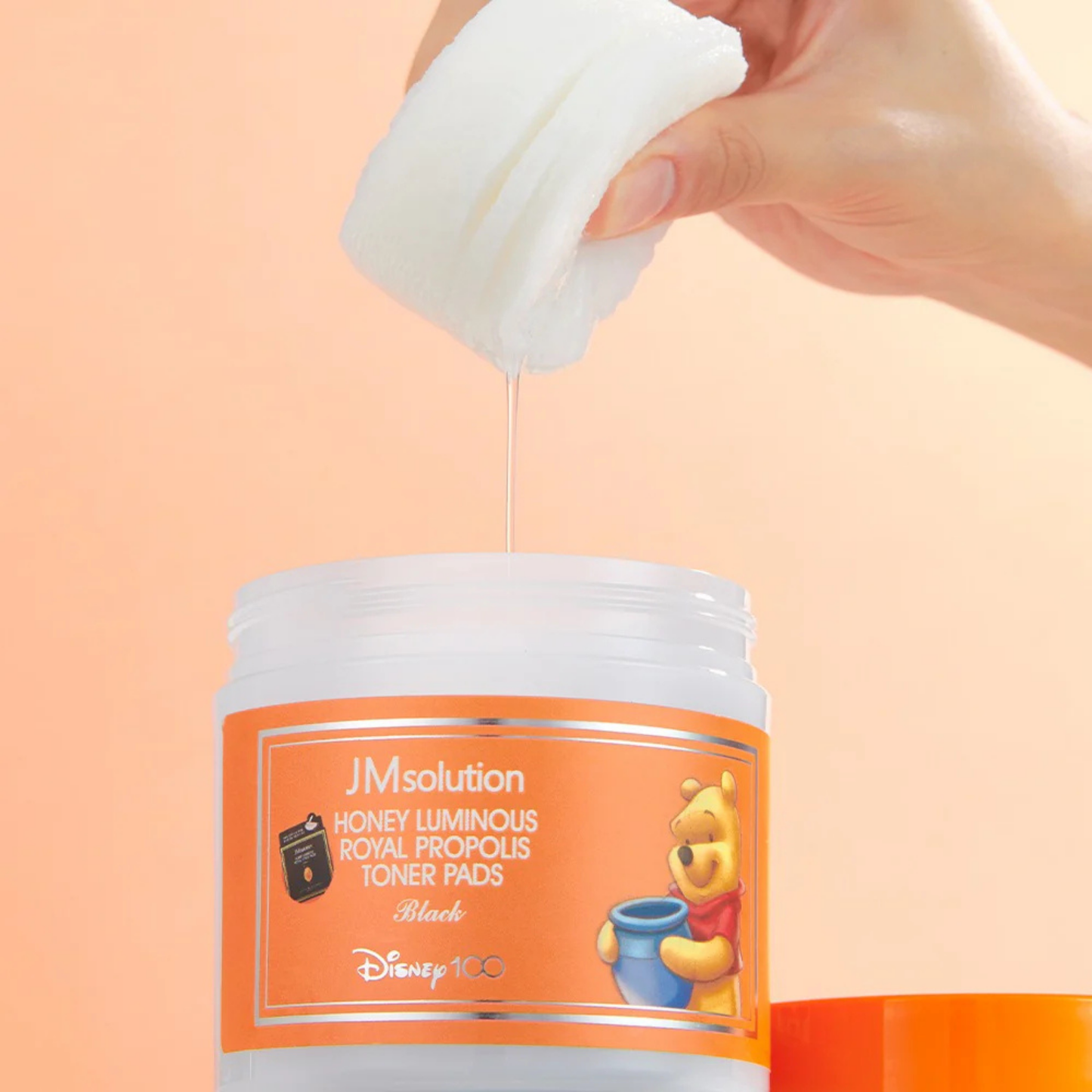 JM Solution Honey Luminous Royal Propolis Toner Pads 70 Pads - Bulk buy at Pharmacoo K-Beauty Wholesale