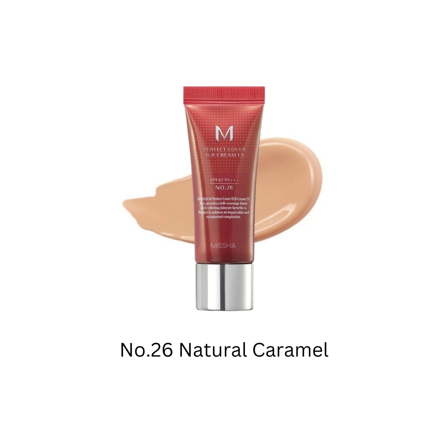 Missha M Perfect Cover BB Cream EX SPF42/PA+++ 20ml (10 shades) - Shop K-Beauty in Australia