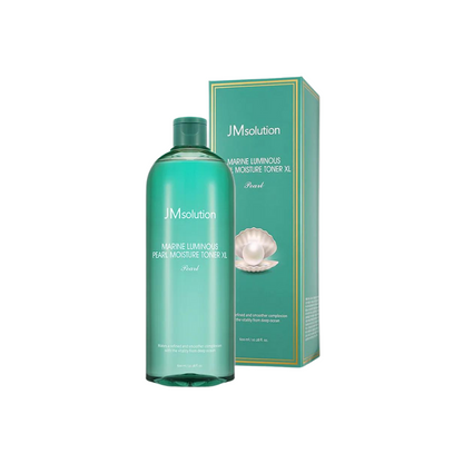 JM Solution Marine Luminous Pearl Moisture Toner XL Pearl 600ml - Shop K-Beauty in Australia