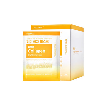 Medi-Peel Vegan Vitamin Collagen Brightening Mask 30ml x 50ea