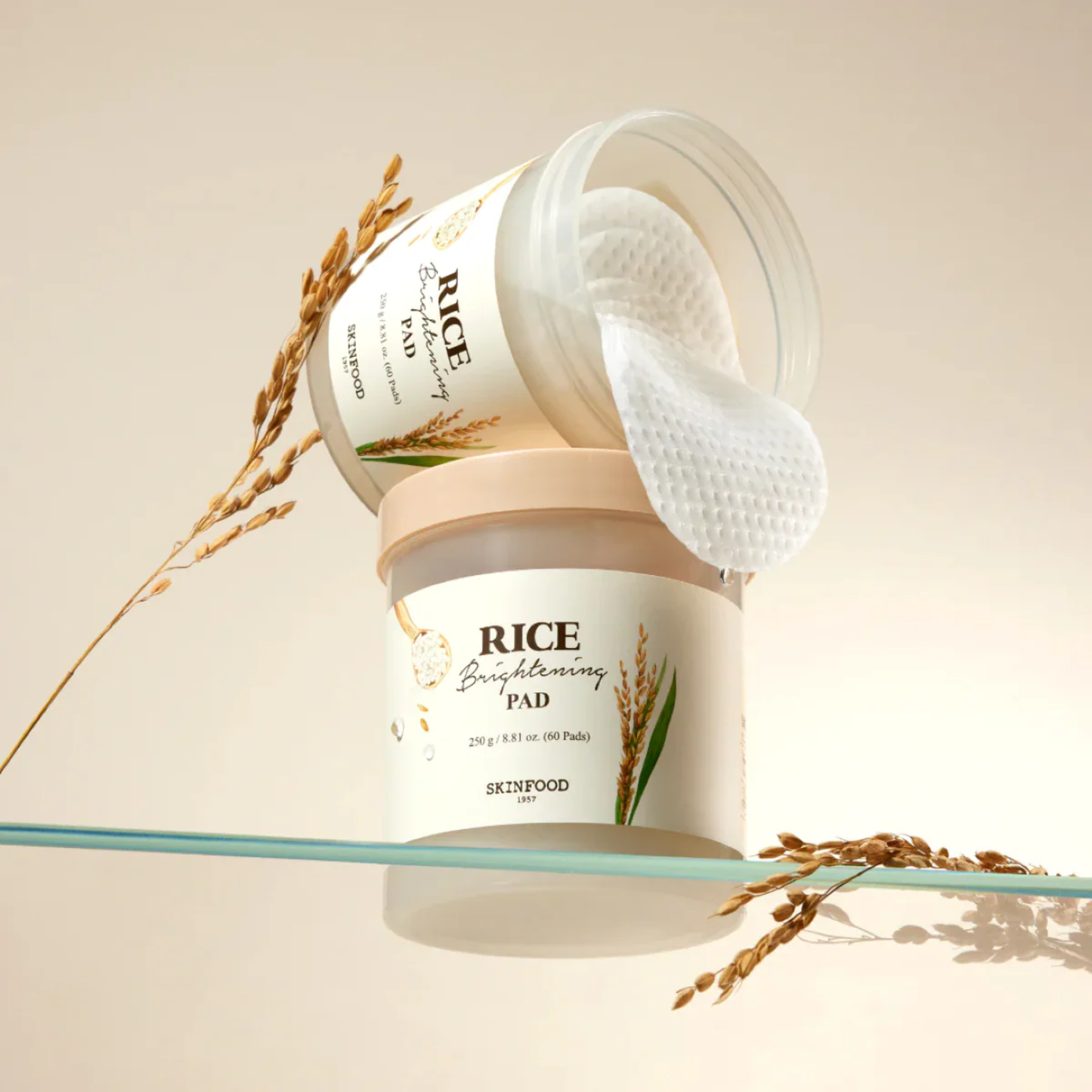 Rice Brightening Pad [60pcs]
