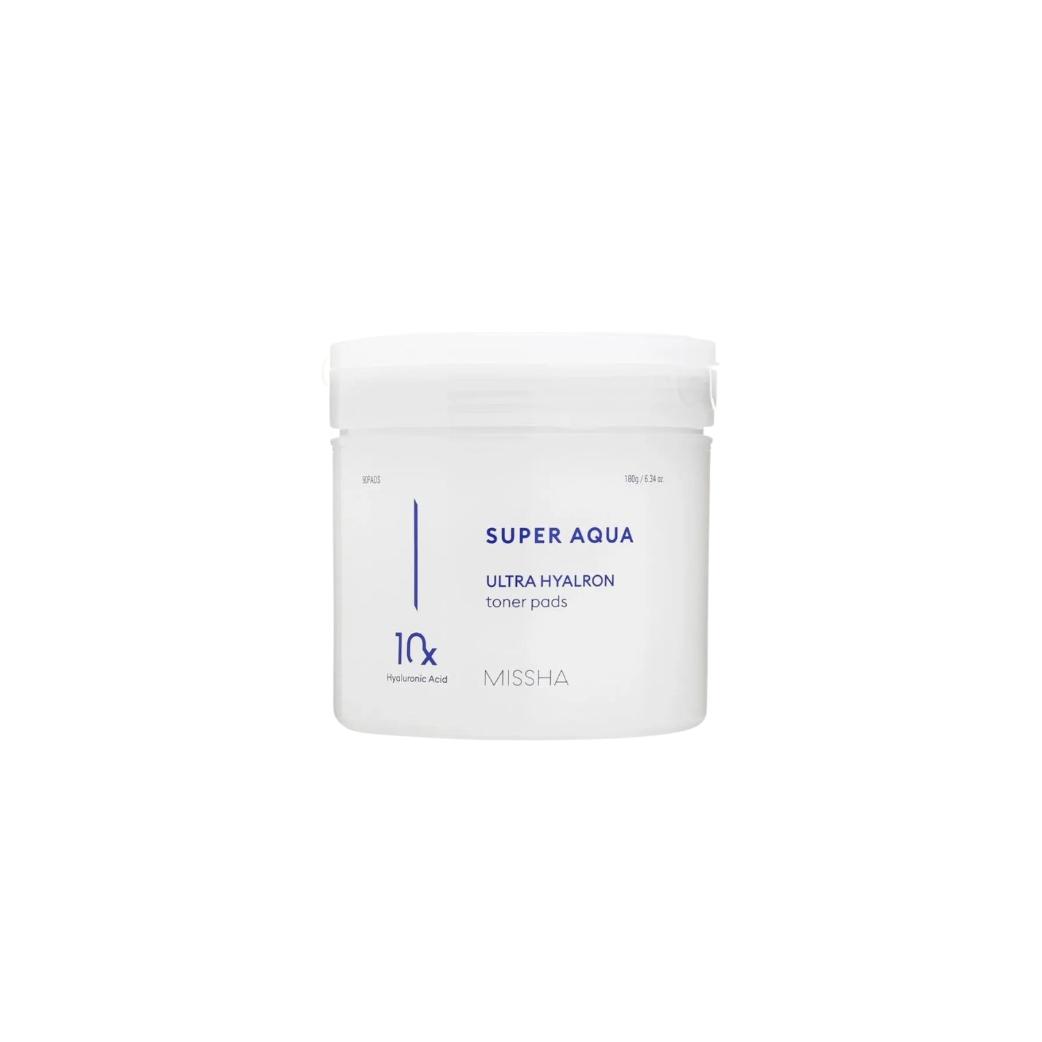 Missha Super Aqua Ultra Hyalron Toner Pads 70pcs