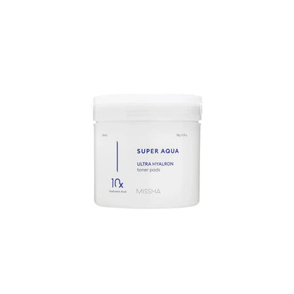 Missha Super Aqua Ultra Hyalron Toner Pads 70pcs