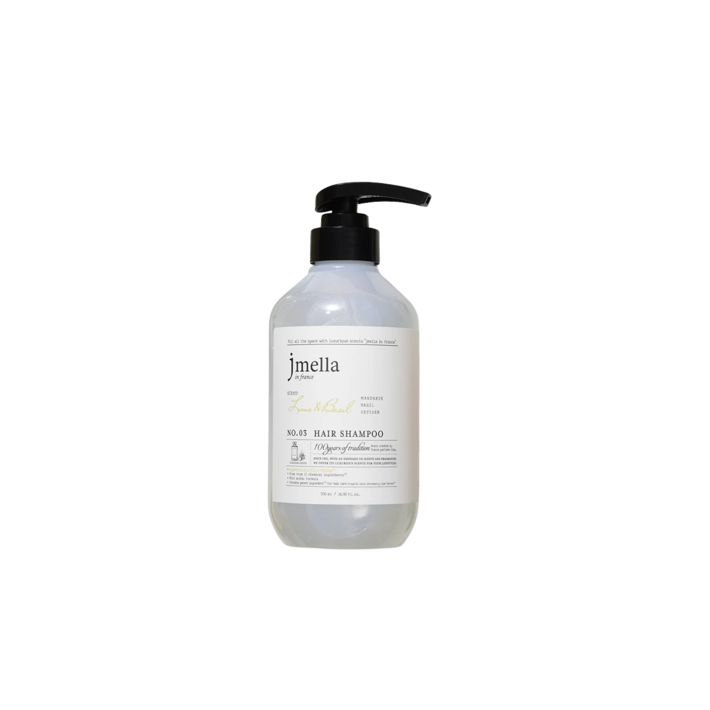 Jmella Lime & Basil Non Wash Hair Pack 500ml - Shop K-Beauty in Australia