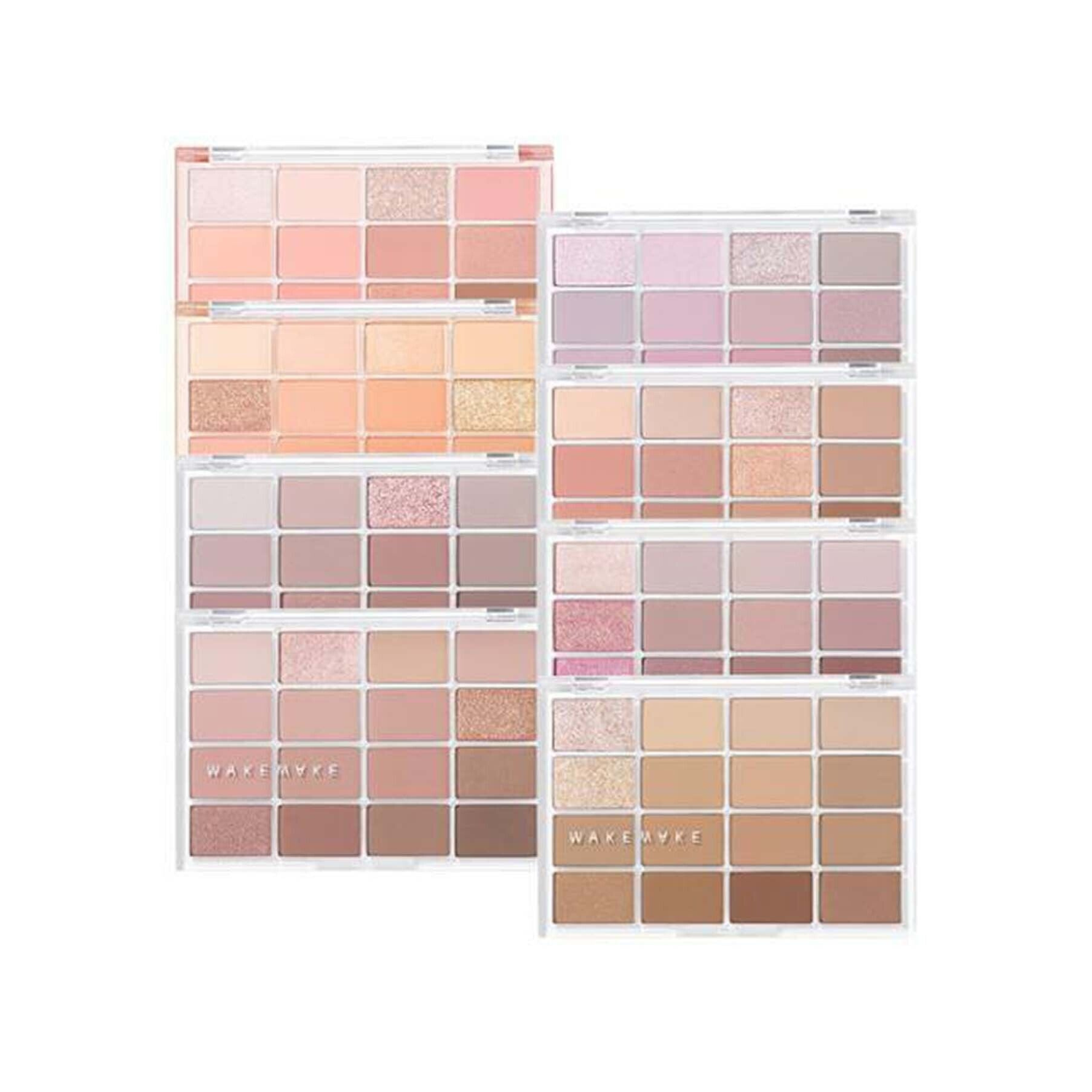 Wakemake Soft Blurring Eye Palette (18 Colours) - Shop K-Beauty in Australia