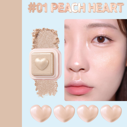 COLORGRAM Milk Bling Heartlighter (Available in 2 colours) - Shop K-Beauty in Australia