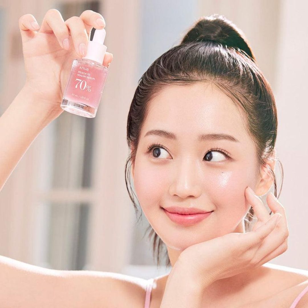 Anua Peach 70% Niacinamide Serum 30ml  - Pharmacoo K-beauty Wholesale