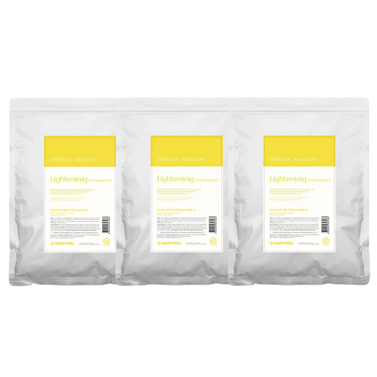 Derma Maison Lightening Modeling Pack 1kg - 3 Bundle