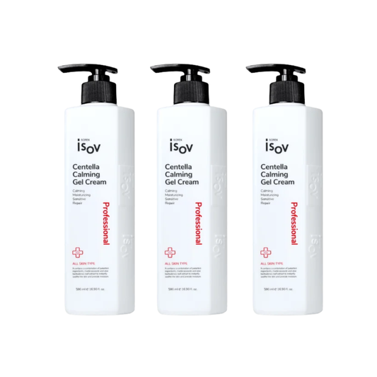 ISOV Centella Calming Gel Cream 500ml - 3 Bundle