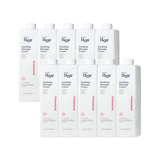[Professional Use] Isov Soothing Massage Cream 1000ml - 10 Bundle