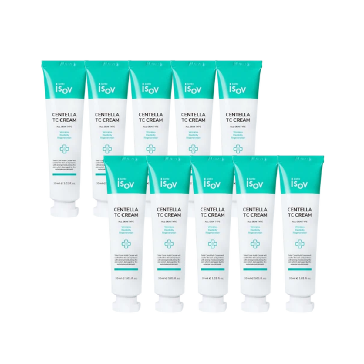 ISOV Centella TC Cream 30ml - 10 Bundle