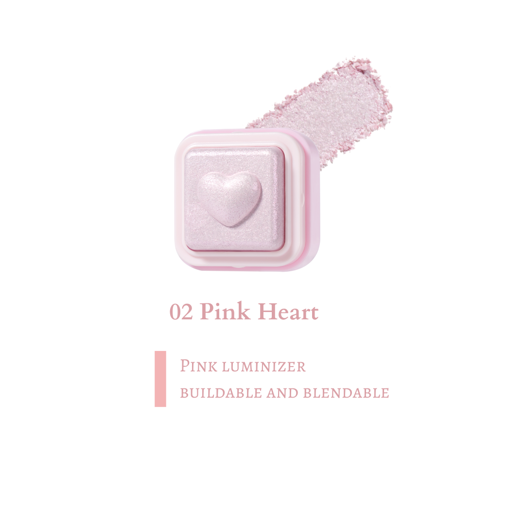 COLORGRAM Milk Bling Heartlighter (Available in 4 colours) - Shop K-Beauty in Australia