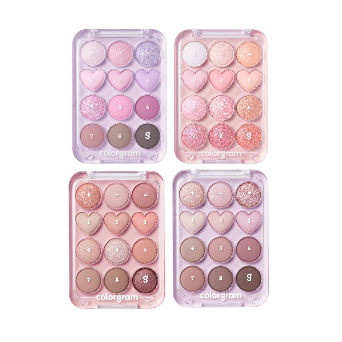 COLORGRAM Pin Point Eyeshadow Palette (4 colours) - Shop K-Beauty in Australia