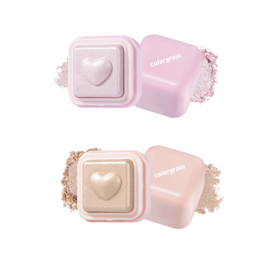 COLORGRAM Milk Bling Heartlighter (Available in 2 colours) - Shop K-Beauty in Australia