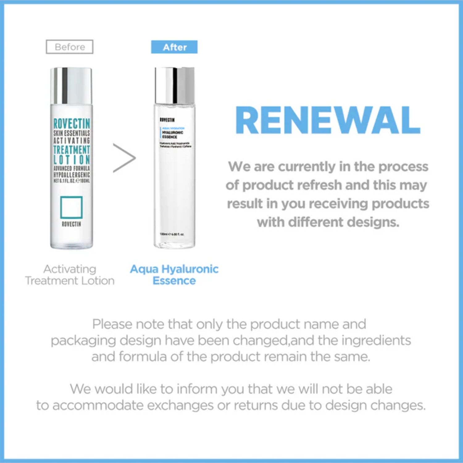 Rovectin Aqua Hyaluronic Essence 100ml