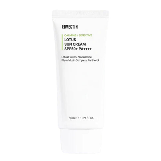 Rovectin Calming Lotus Sun Cream SPF50+ PA++++ 50ml