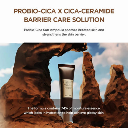 SKIN1004 Madagascar Centella Probio-Cica Glow Sun Ampoule 50ml