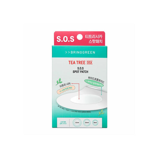 Bring Green Tea Tree Cica Sos Spot Patch 75+25pcs