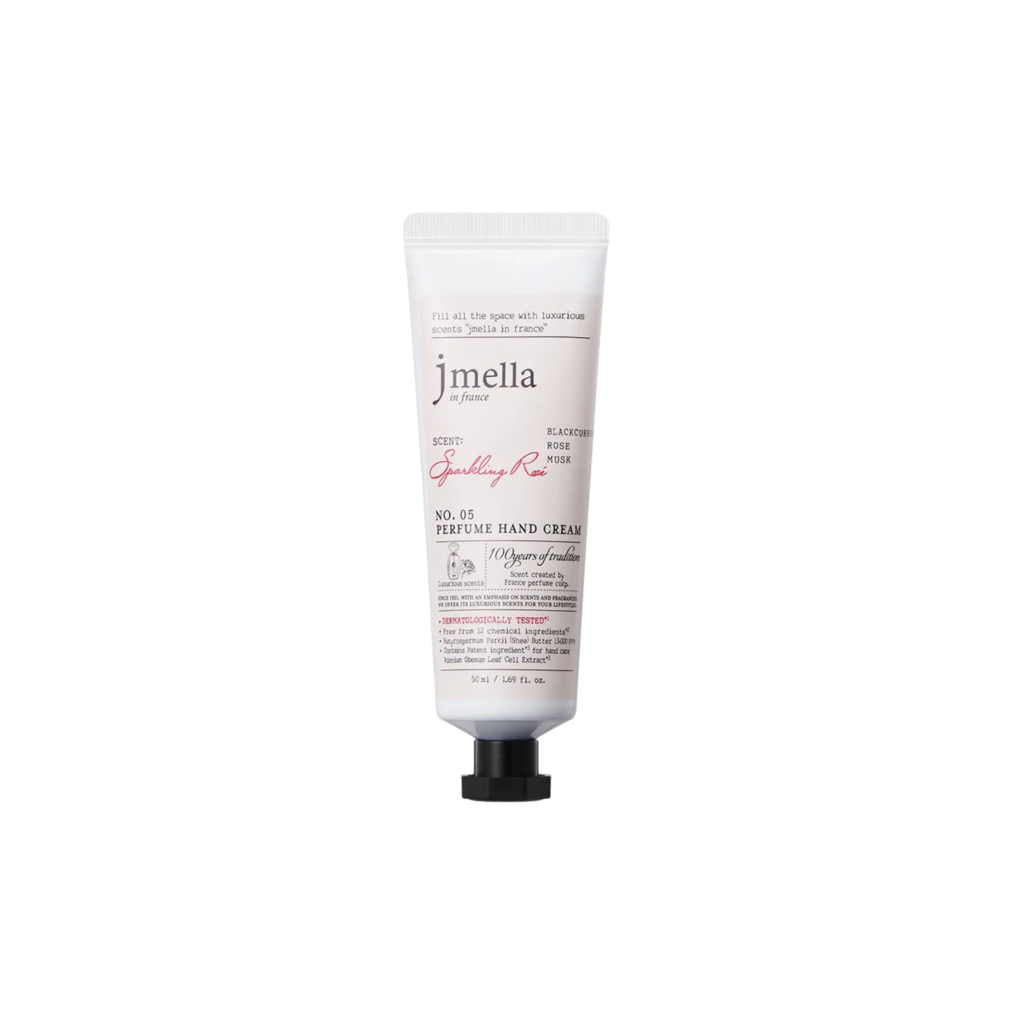 Jmella Sparkling Rose' Perfume Hand Cream 50ml - Shop K-Beauty in Australia