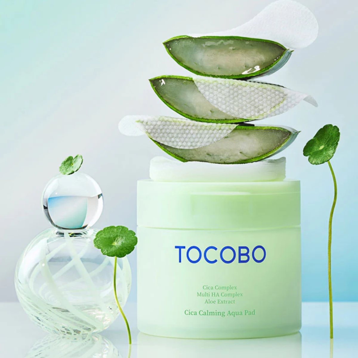TOCOBO Cica Calming Aqua Pad 60pcs  - La Cosmetique