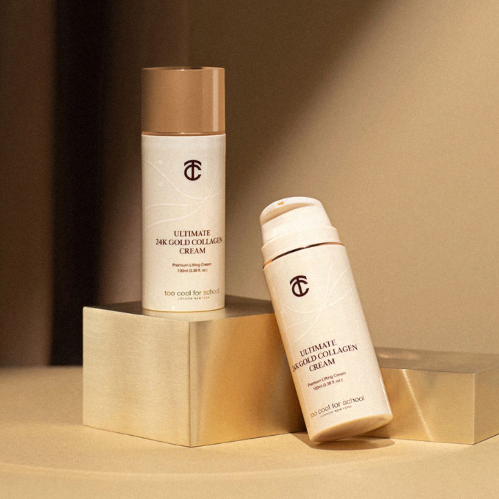 Too Cool For School Ultimate 24K Gold Collagen Cream 100ml - Shop K-Beauty in Australia