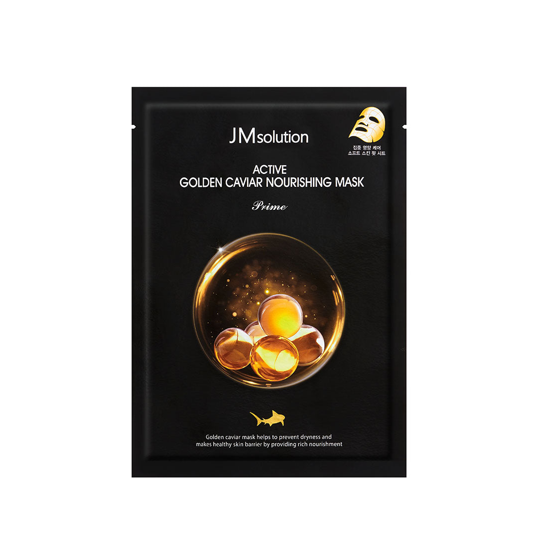 JM SolutionActive Golden Caviar Nourishing Mask Prime 10pcs - La Cosmetique